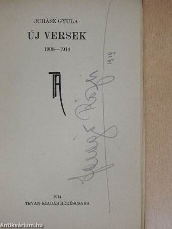 Új versek
