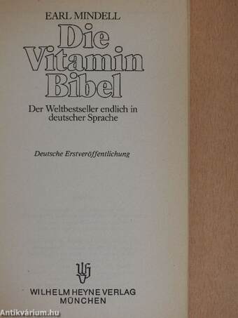 Die Vitamin Bibel