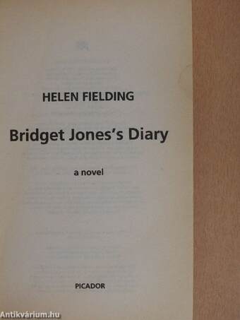 Bridget Jones's diary