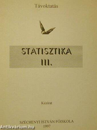 Statisztika III.