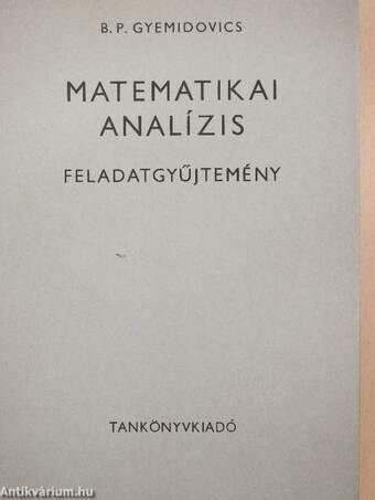 Matematikai analízis