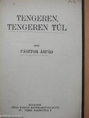 Tengeren, tengeren túl