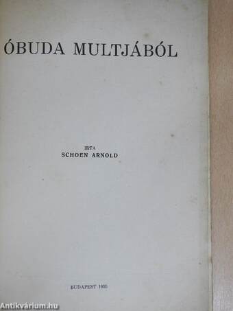 Óbuda multjából