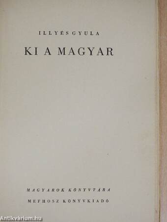 Ki a magyar