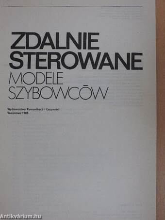 Zdalnie Sterowane Modele Szybowcow