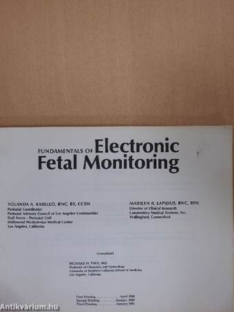 Fundamentals of Electronic Fetal Monitoring