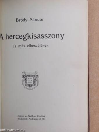 A hercegkisasszony