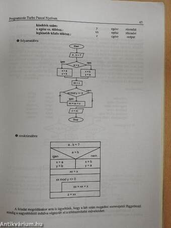 Programozás Turbo Pascal nyelven