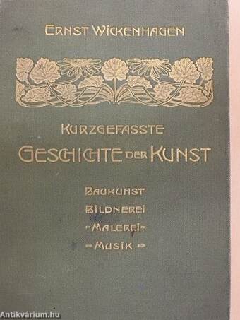 Kurzgefasste Geschichte der Kunst (gótbetűs)