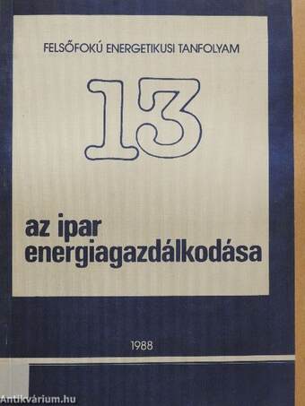 Az ipar energiagazdálkodása