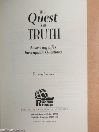 The Quest for Truth