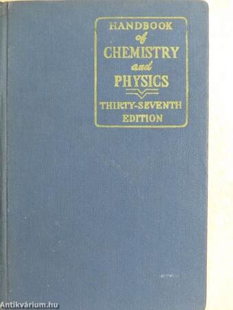 Handbook of Chemistry and Physics 2.