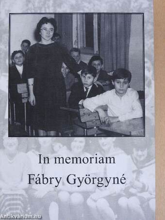 In memoriam Fábry Györgyné