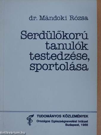 Serdülőkorú tanulók testedzése, sportolása