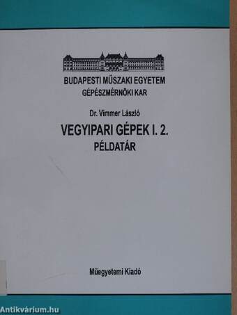 Vegyipari gépek I/2.