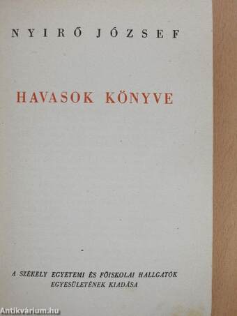 Havasok könyve