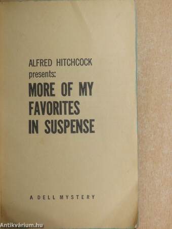 Alfred Hitchcock presents: More of my Favorites in Suspense