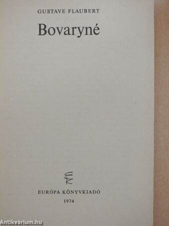 Bovaryné