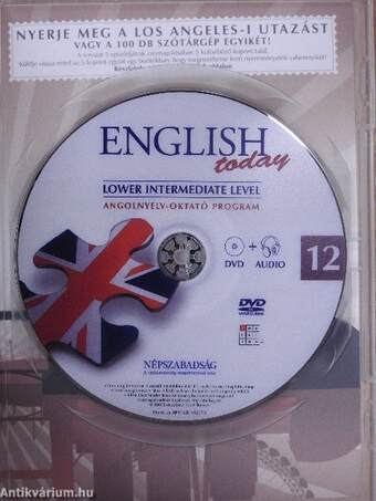 English today Lower Intermediate level 12. - DVD-vel