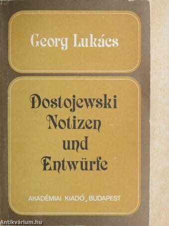 Dostojewski Notizen und Entwürfe