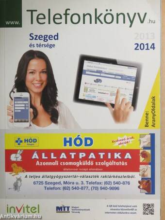 Telefonkönyv - Szeged és térsége 2013/2014