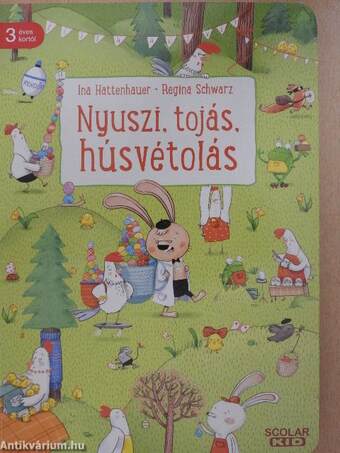 Nyuszi, tojás, húsvétolás