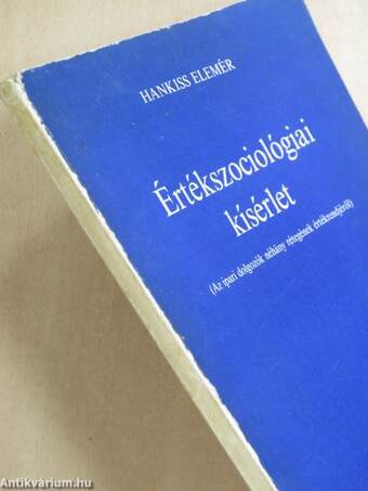 Értékszociológiai kísérlet
