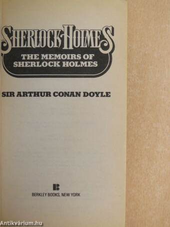 The Memoirs of Sherlock Holmes