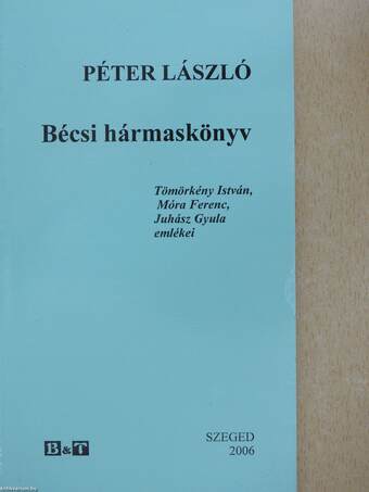 Bécsi hármaskönyv (dedikált példány)