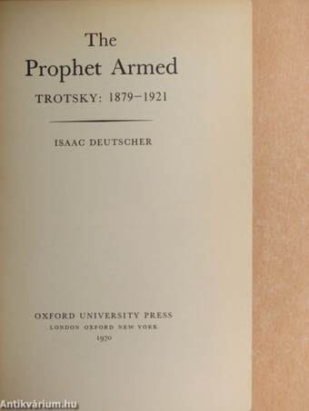 The Prophet Armed/The Prophet Unarmed/The Prophet Outcast