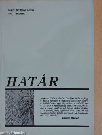 Határ 1992. december