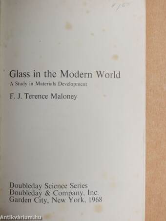 Glass in the Modern World