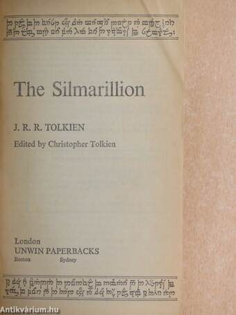 The Silmarillion