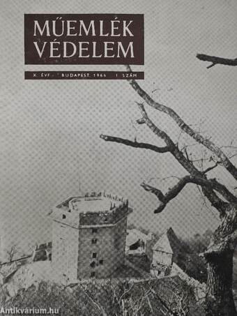 Műemlékvédelem 1966/1-4.