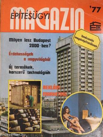 Építésügyi magazin '77