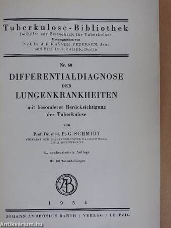 Differentialdiagnose der Lungenkrankheiten