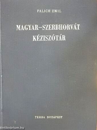 Magyar-szerbhorvát kéziszótár