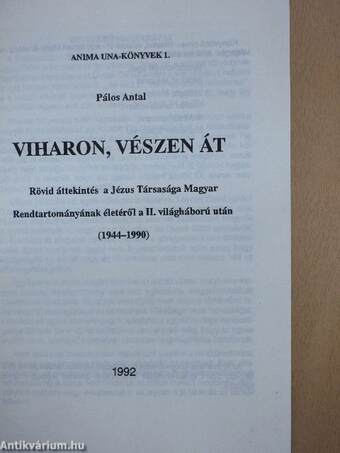 Viharon, vészen át