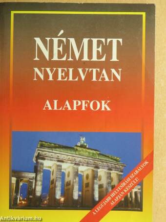 Német nyelvtan - alapfok