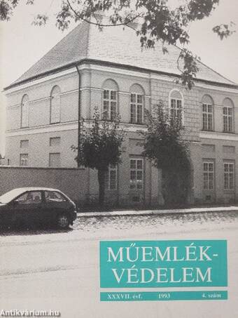 Műemlékvédelem 1993/4.