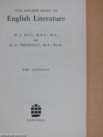 The Golden Road to English Literature