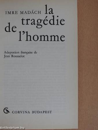 La Tragédie de l'Homme