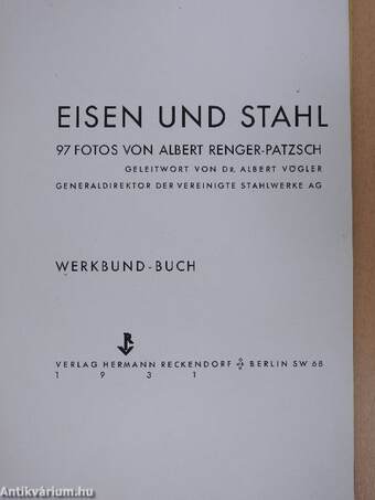 Eisen und Stahl