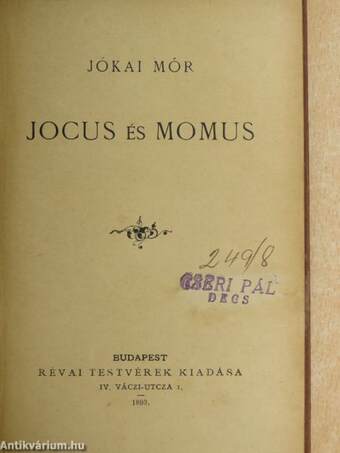 Jocus és Momus