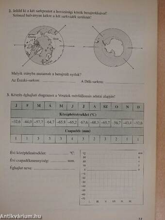 Földrajz 7. munkafüzet