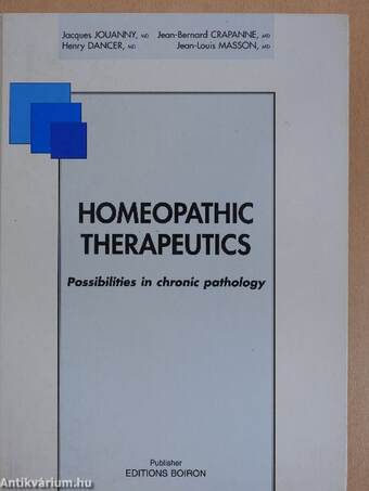 Homeopathic Therapeutics