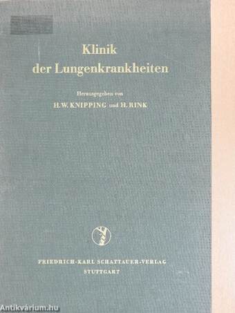 Klinik der Lungenkrankheiten