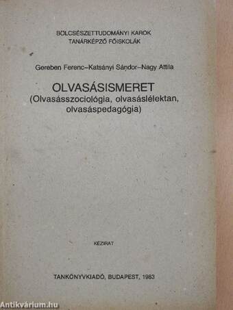 Olvasásismeret