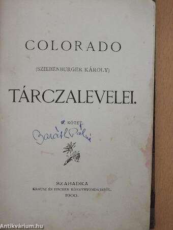 Colorado Tárczalevelei II.