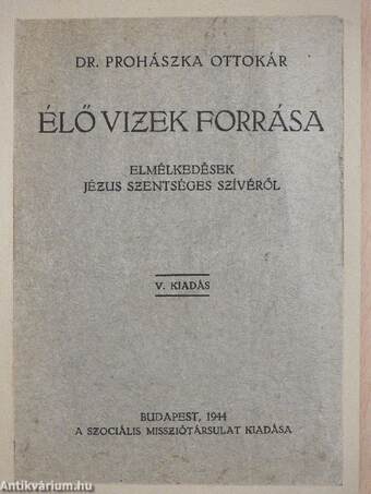 Élő vizek forrása